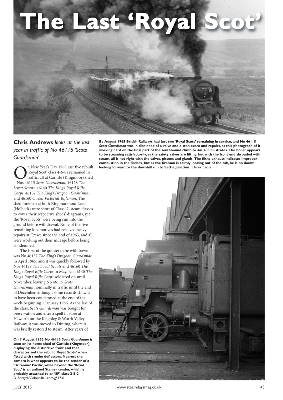 Steam Days Preview Pages