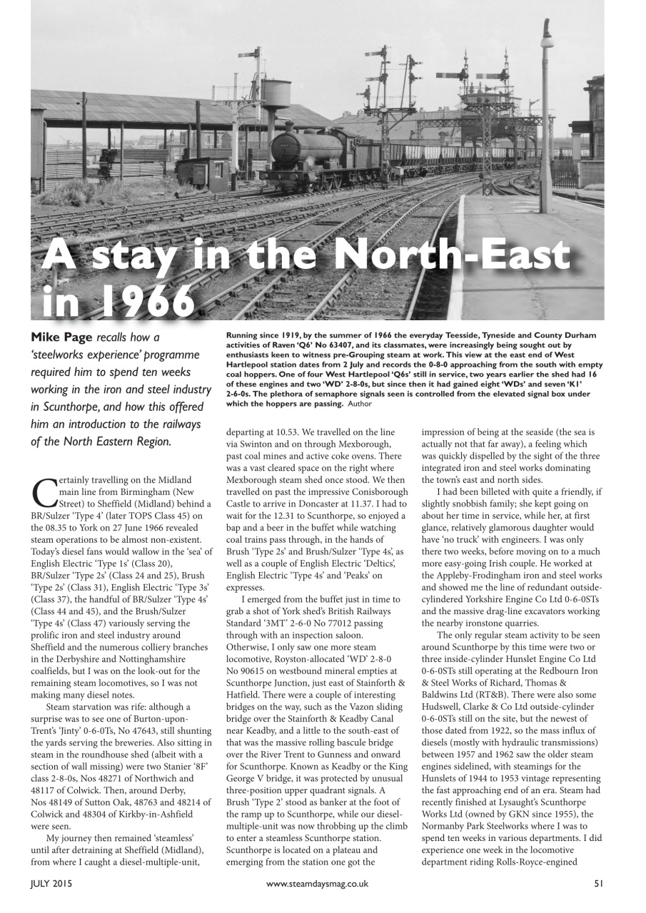 Steam Days Preview Pages