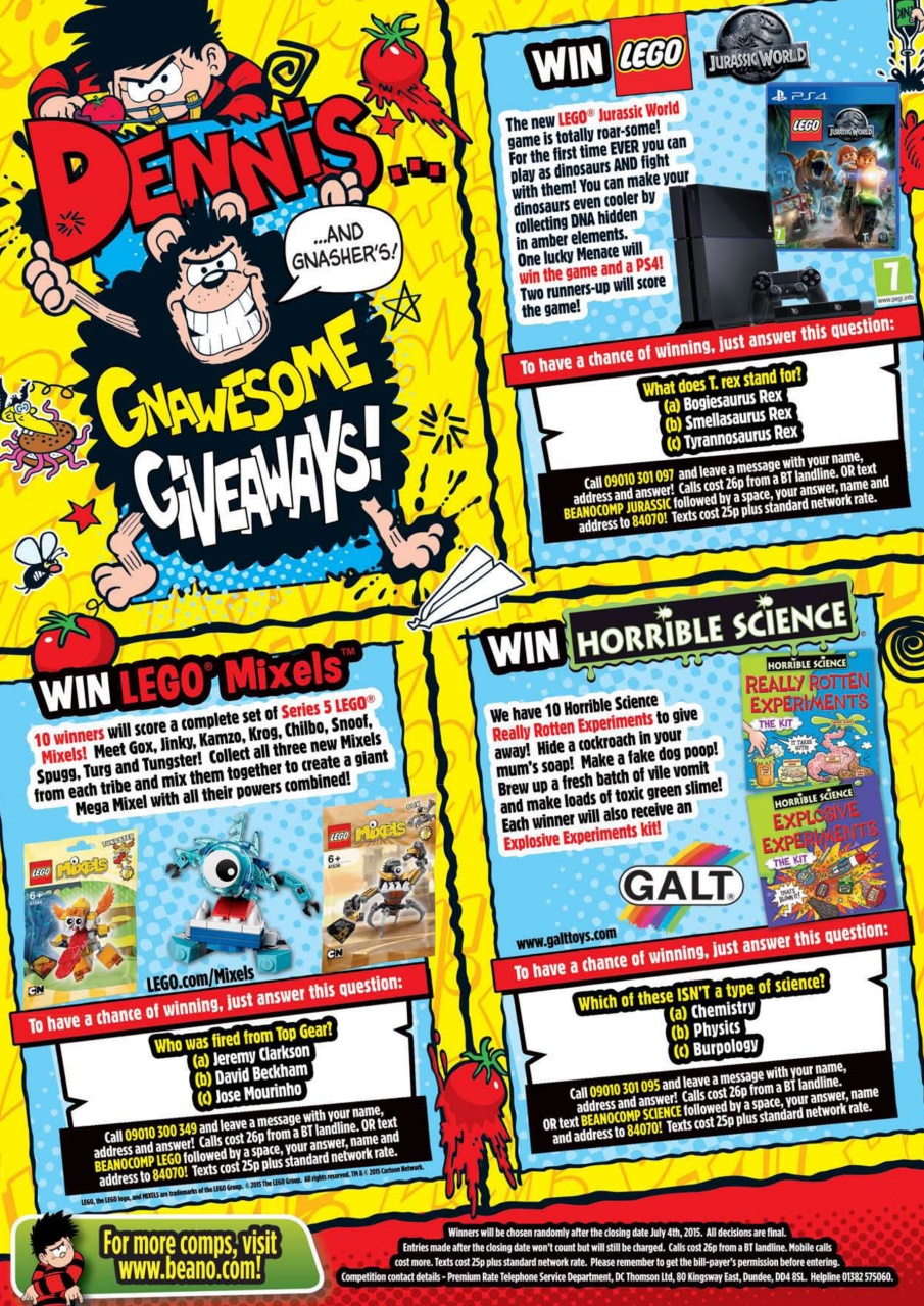 Beano Preview Pages