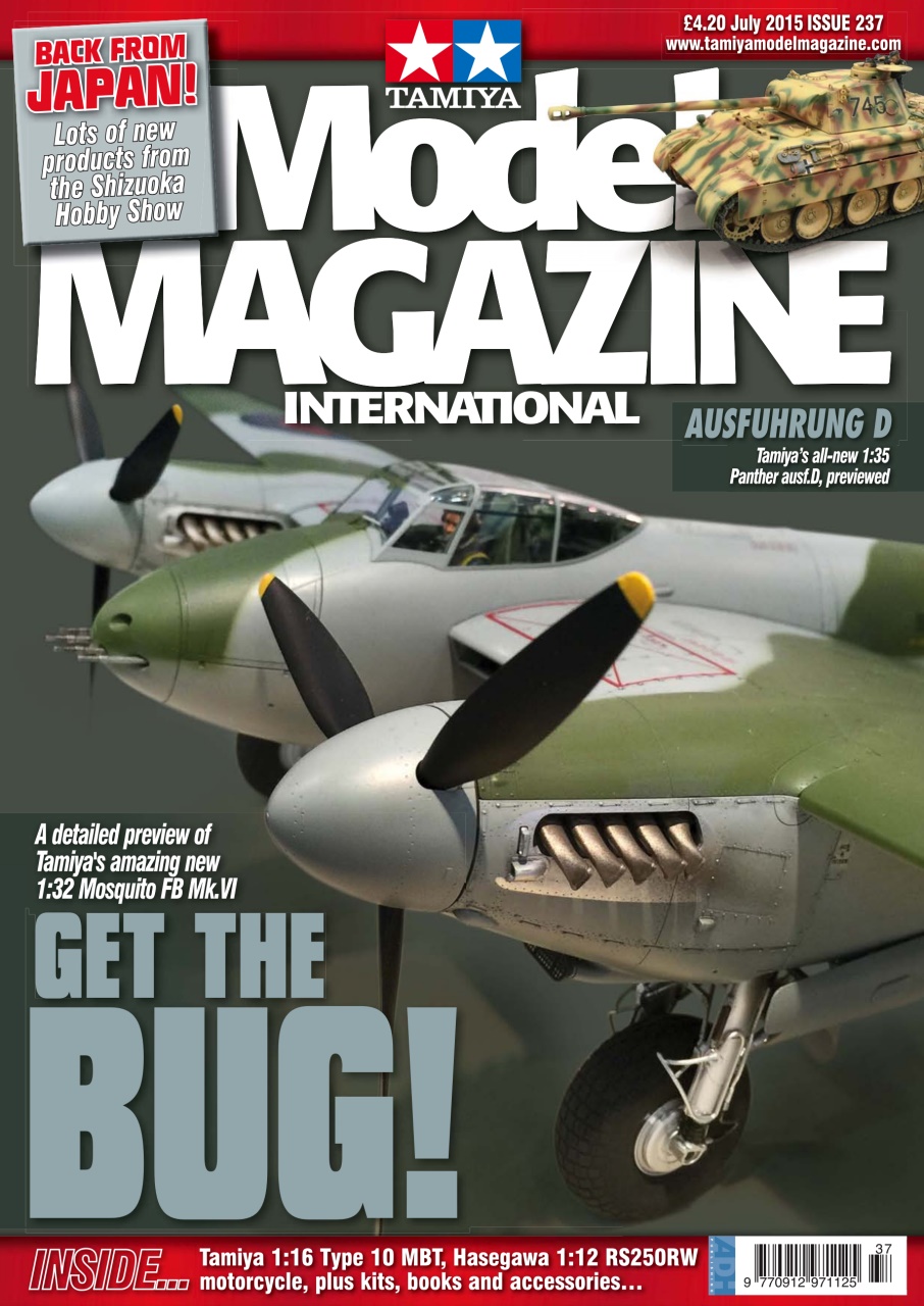 Tamiya Model Magazine Preview Pages