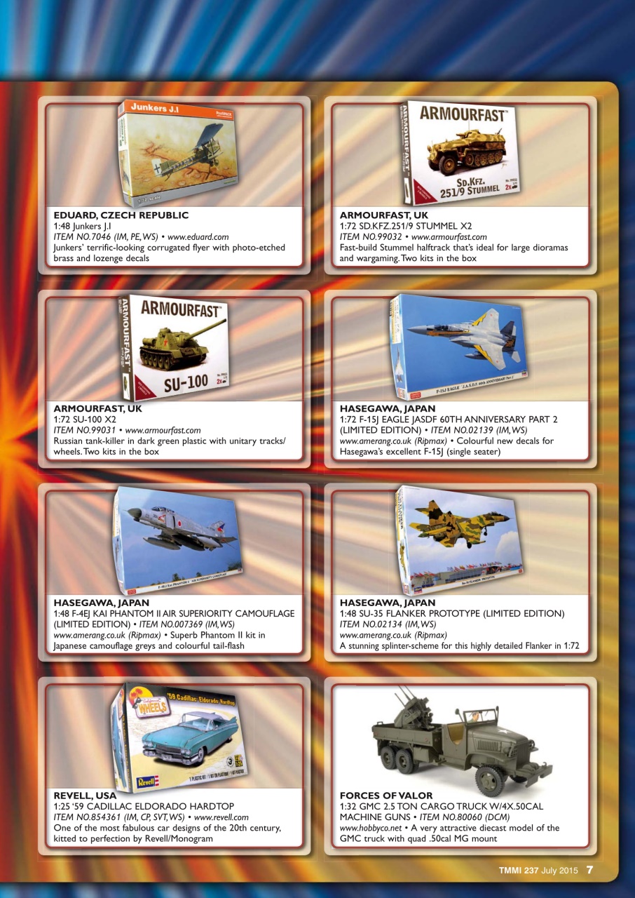 Tamiya Model Magazine Preview Pages