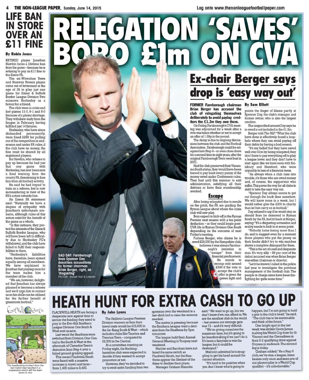The Non-League Football Paper Preview Pages