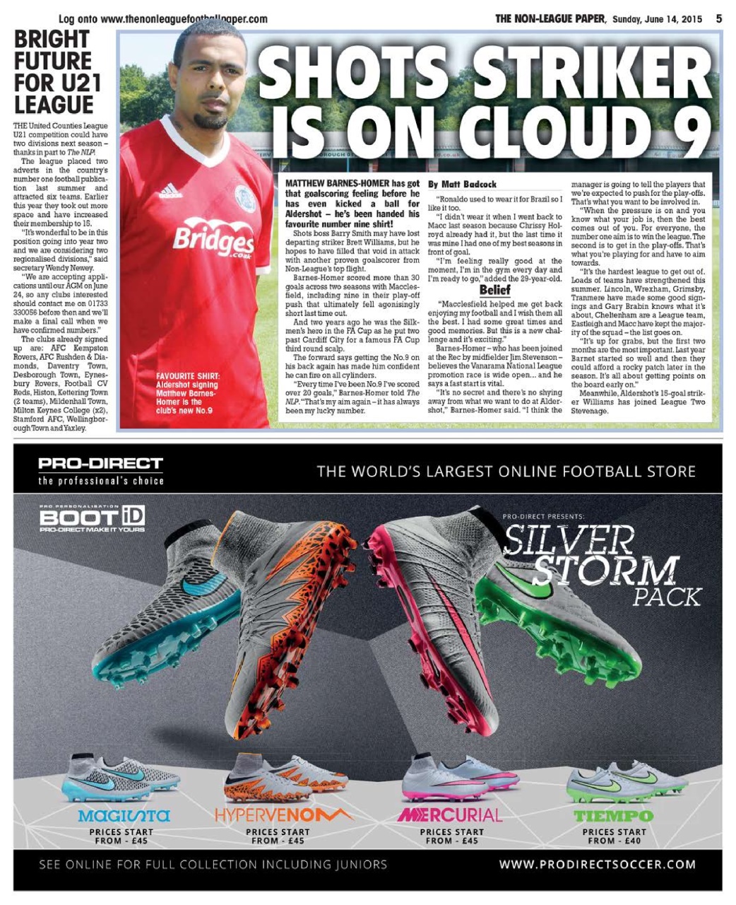 The Non-League Football Paper Preview Pages
