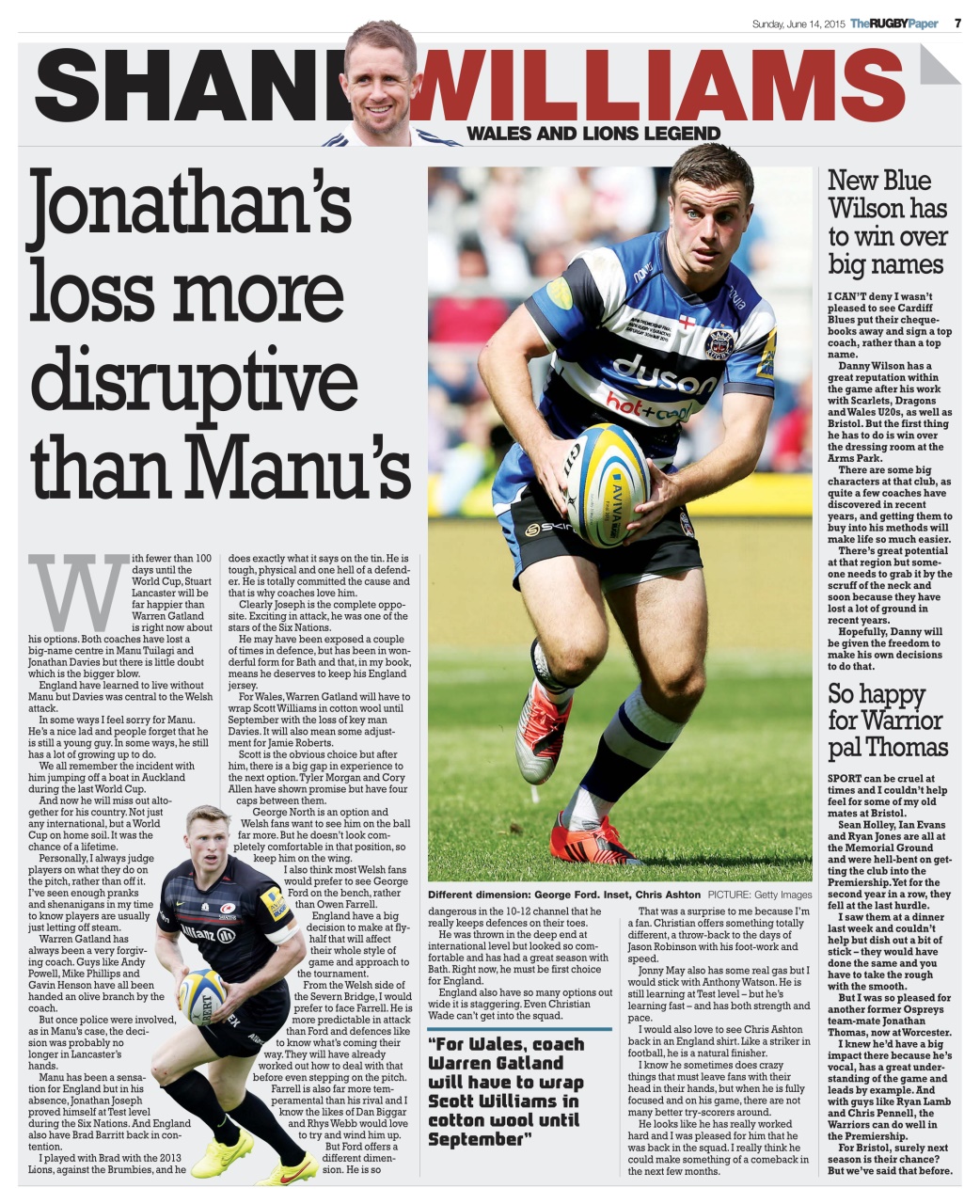 The Rugby Paper Preview Pages