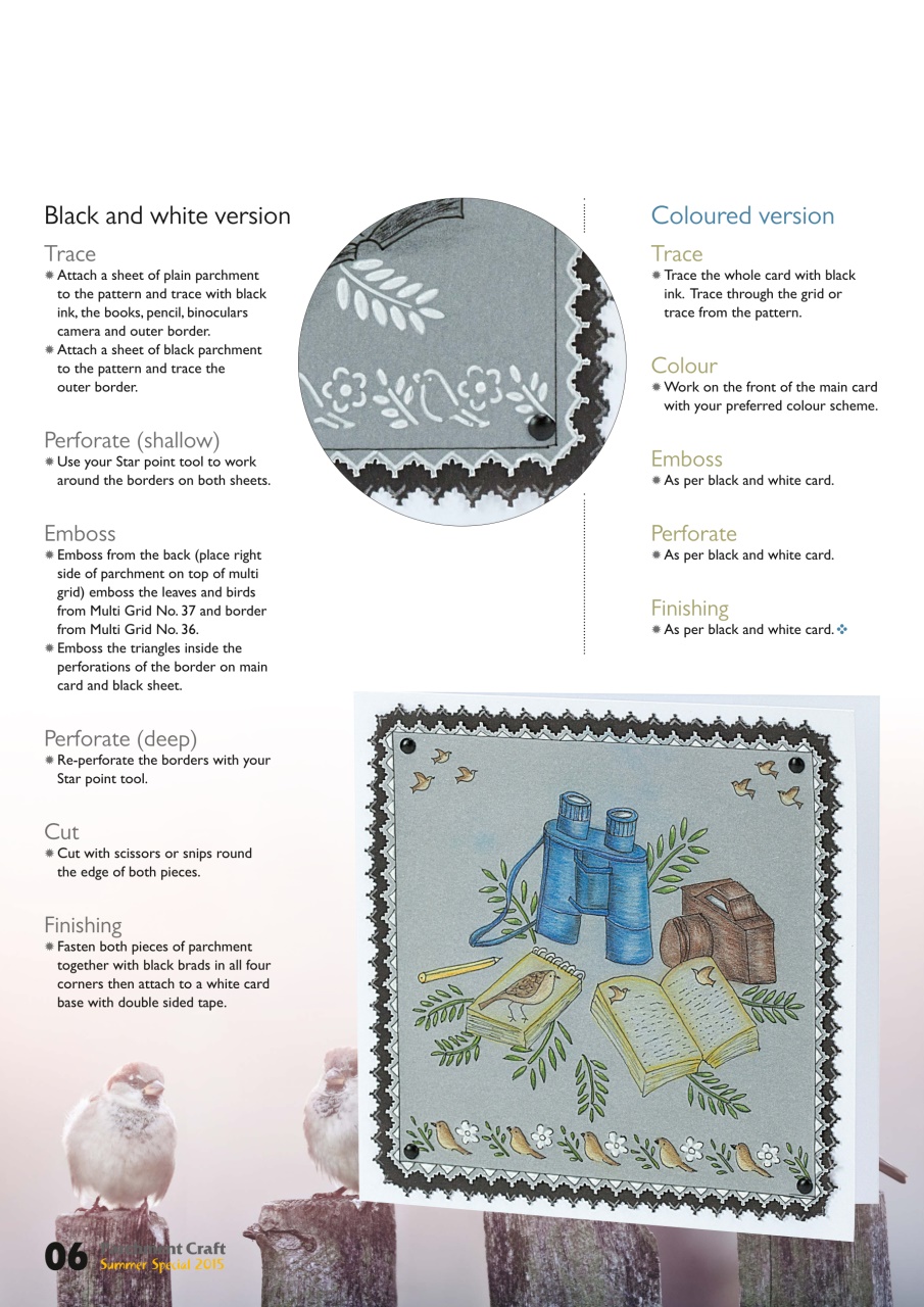 Parchment Craft Preview Pages