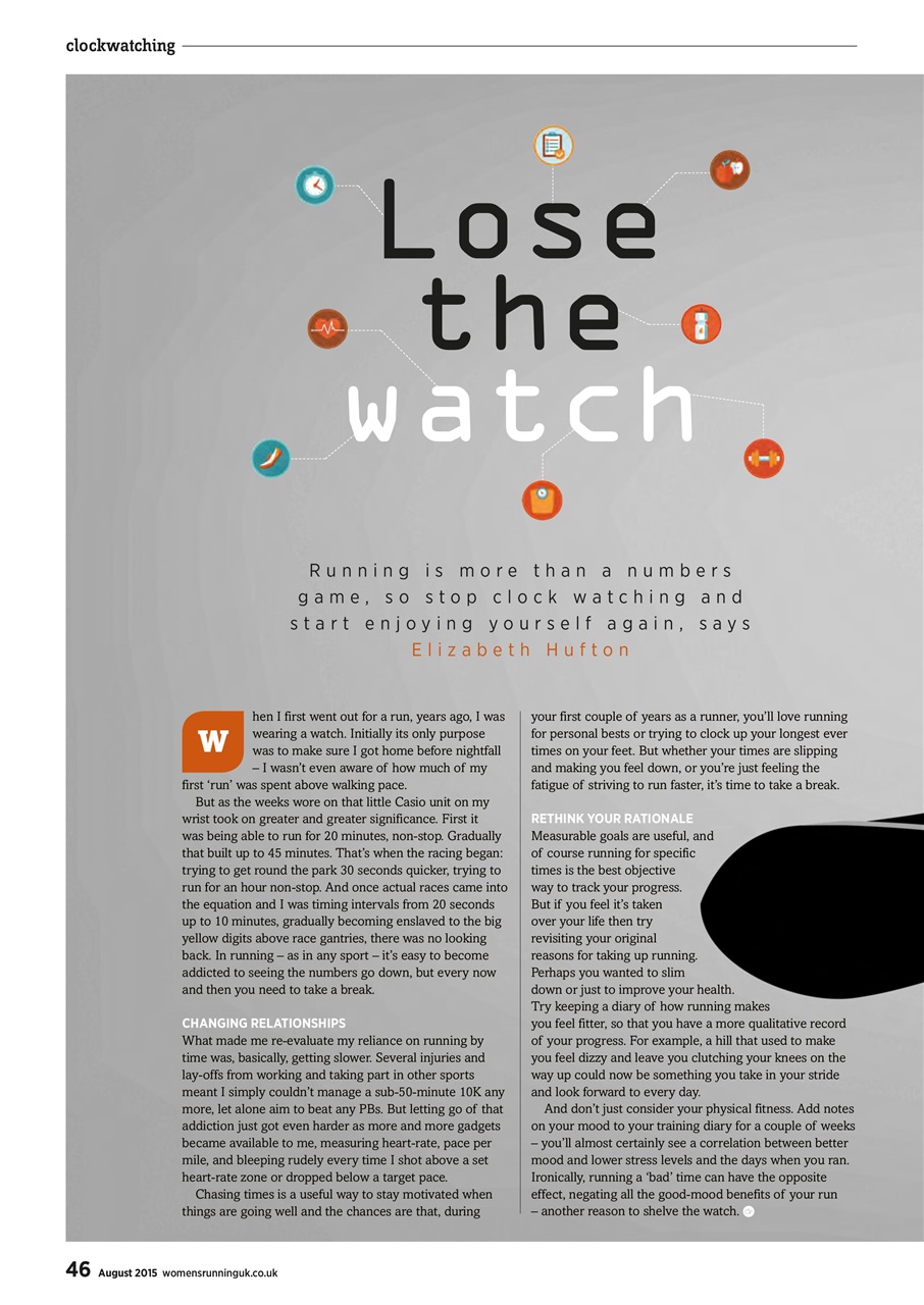 Women’s Running Preview Pages