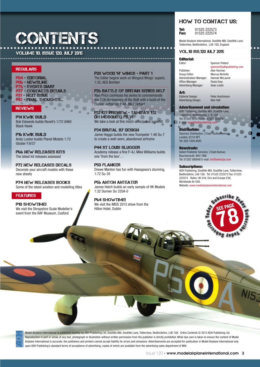 Model Airplane International Preview Pages