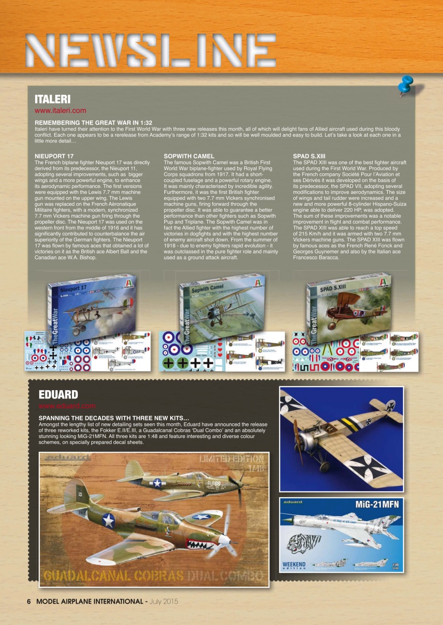 Model Airplane International Preview Pages