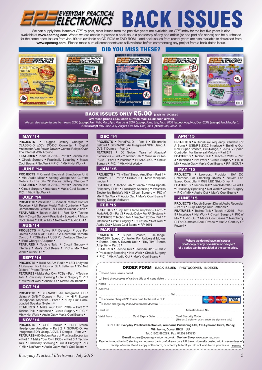 Practical Electronics Preview Pages
