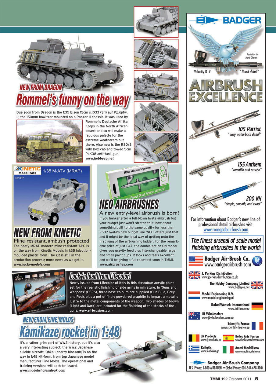 Tamiya Model Magazine Preview Pages