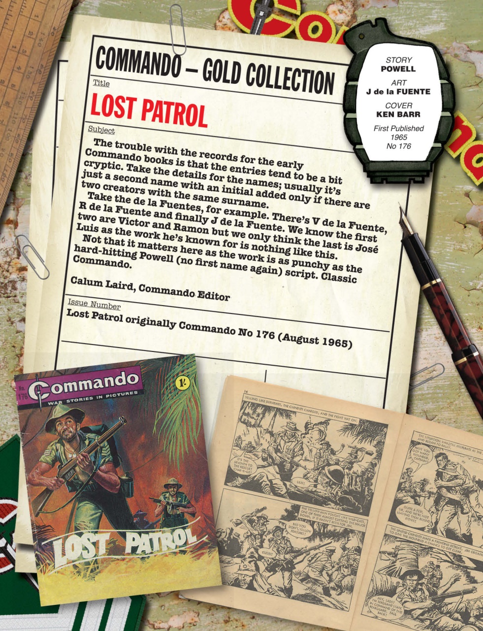 Commando Preview Pages