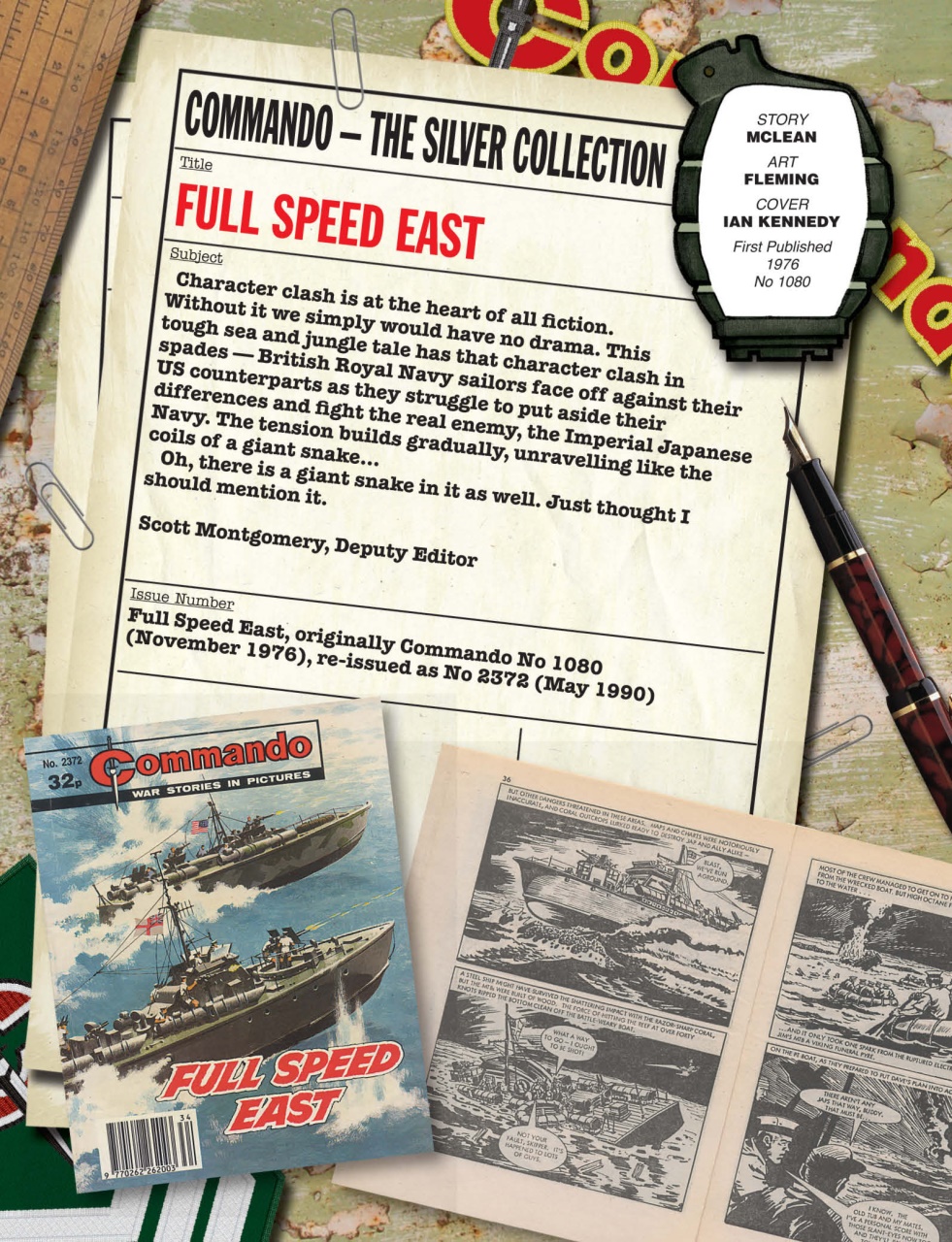 Commando Preview Pages