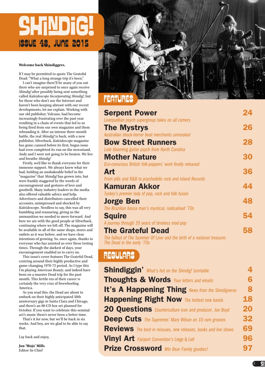 Shindig! Preview Pages