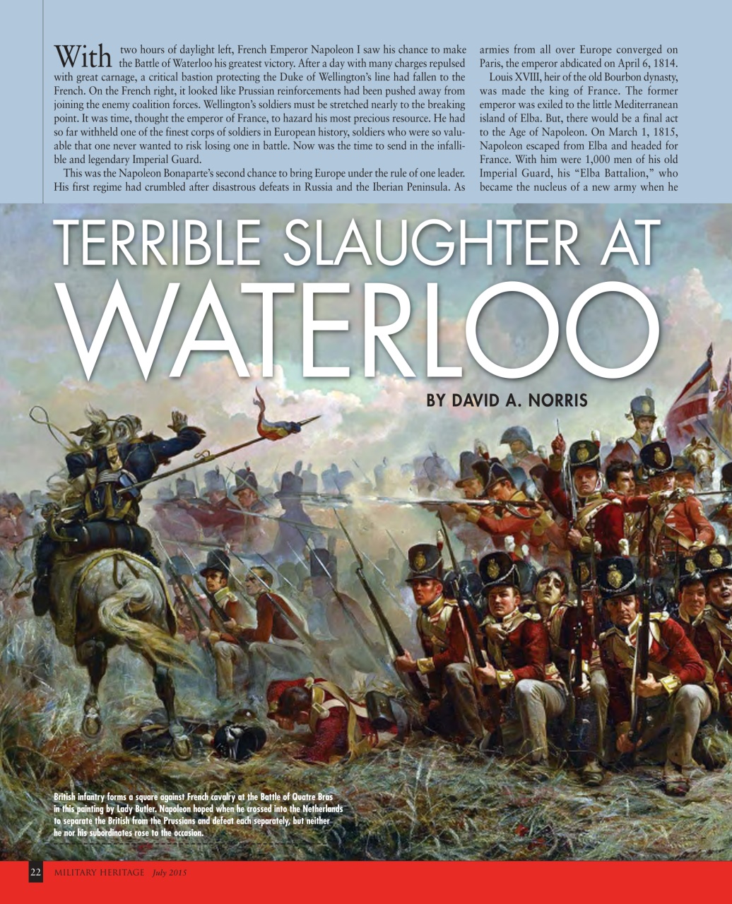 Military Heritage Preview Pages