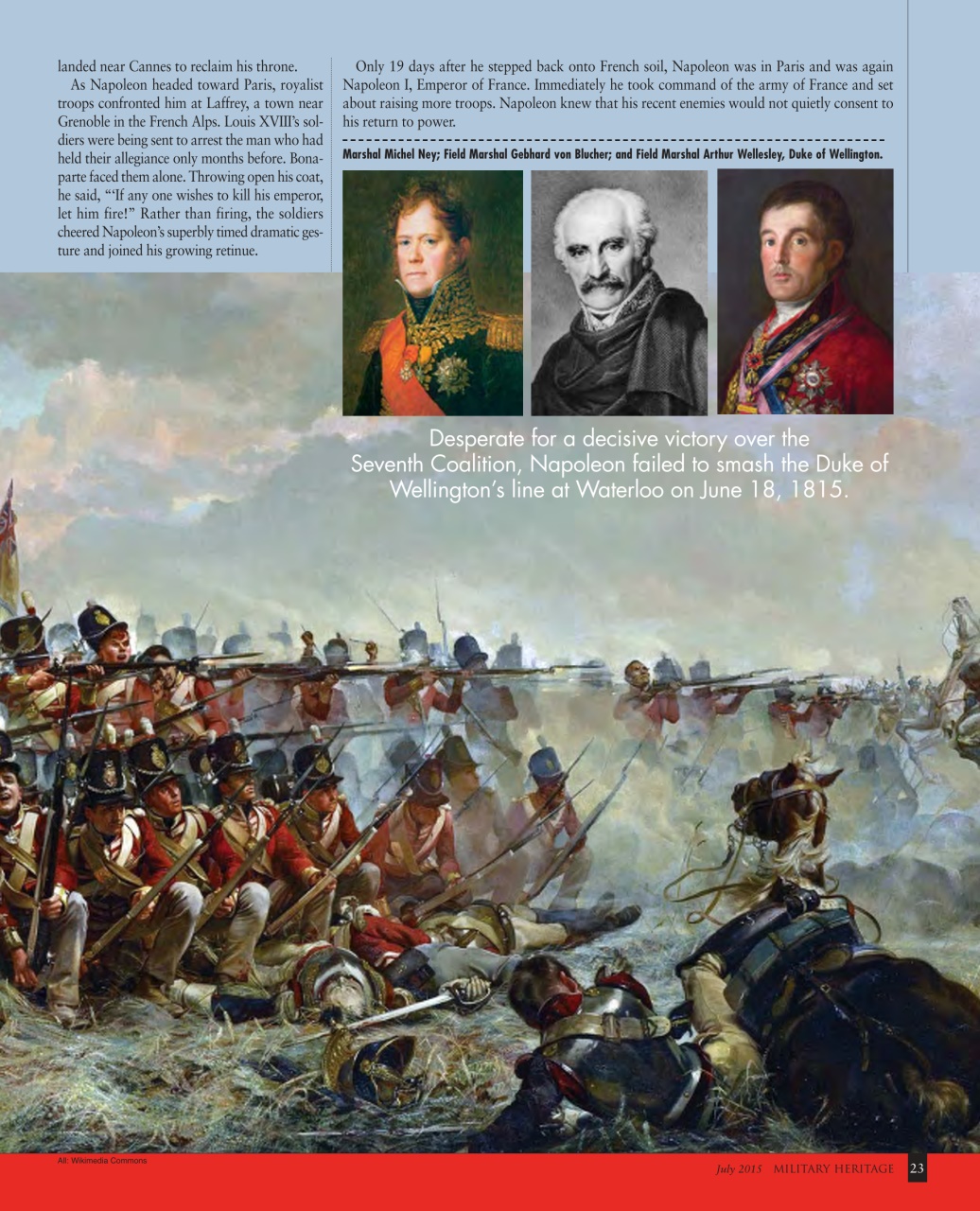 Military Heritage Preview Pages