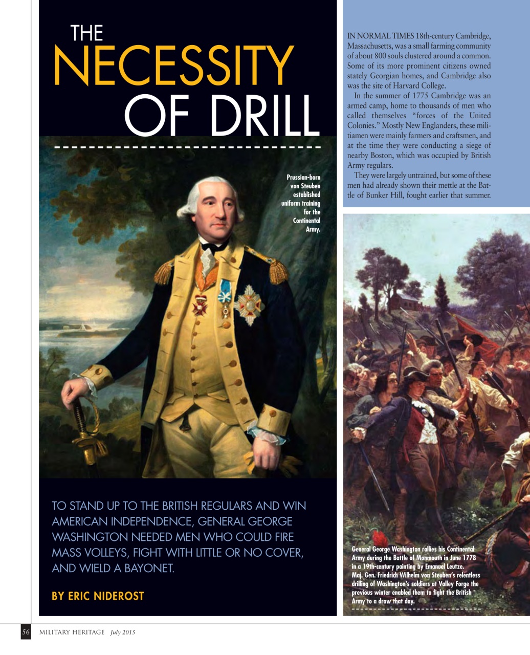 Military Heritage Preview Pages