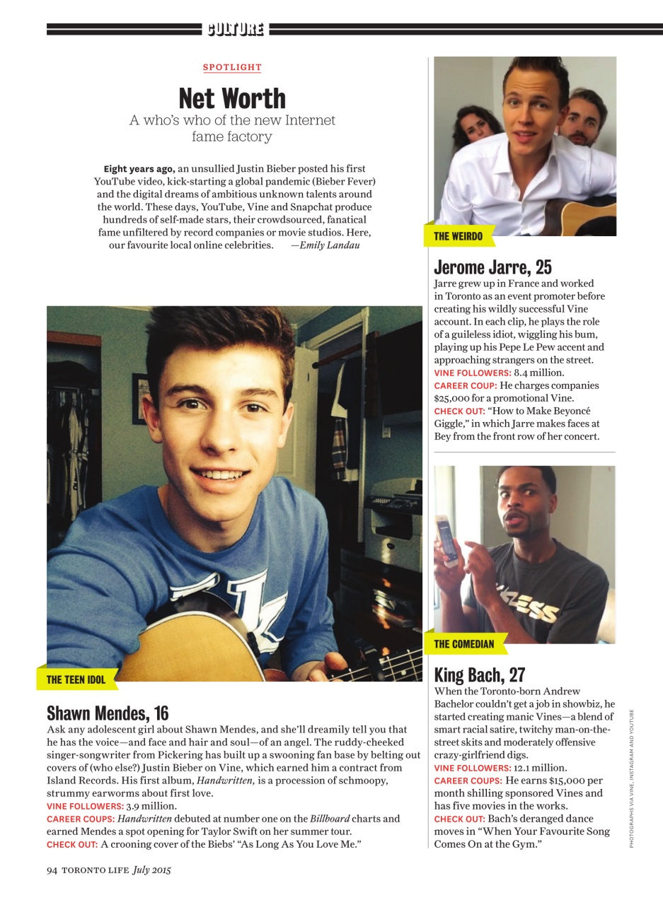 Toronto Life Preview Pages