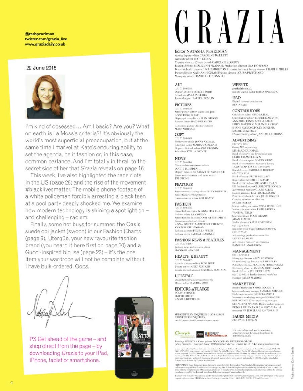 Grazia Preview Pages