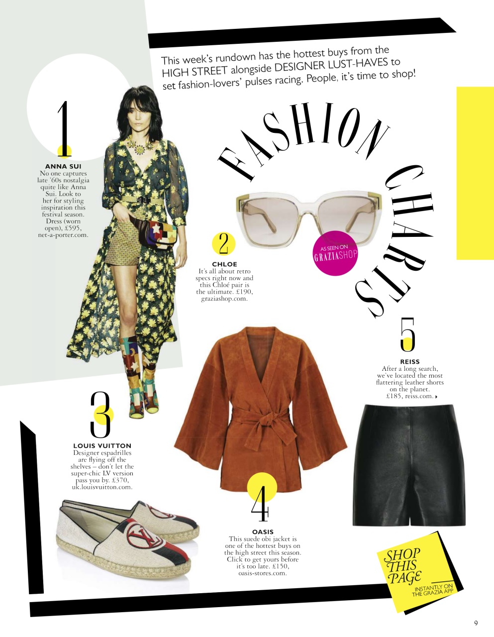 Grazia Preview Pages