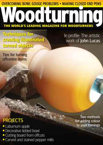 Woodturning issue July 15