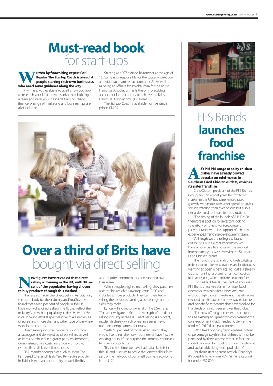 Making Money Preview Pages