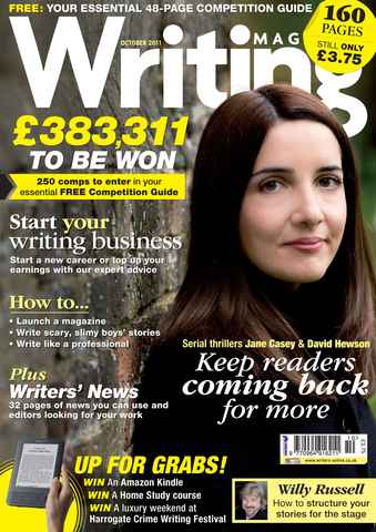 Writing Magazine issue October 2011
