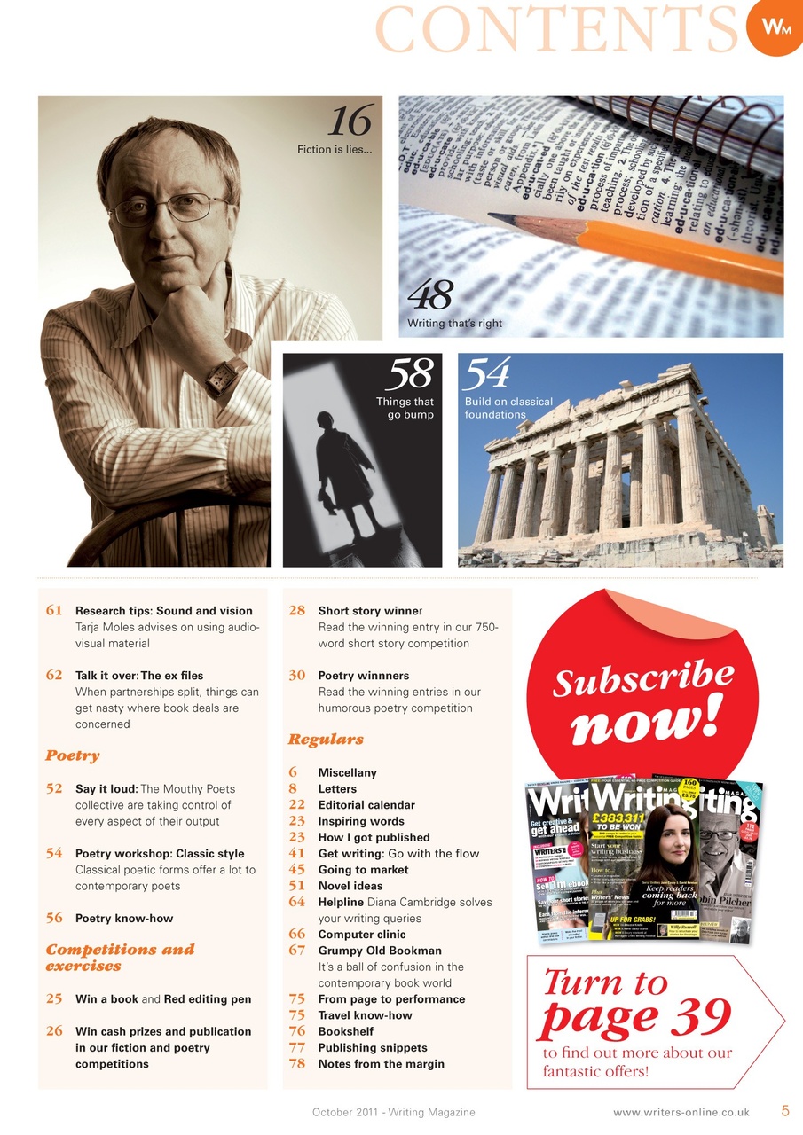 Writing Magazine Preview Pages