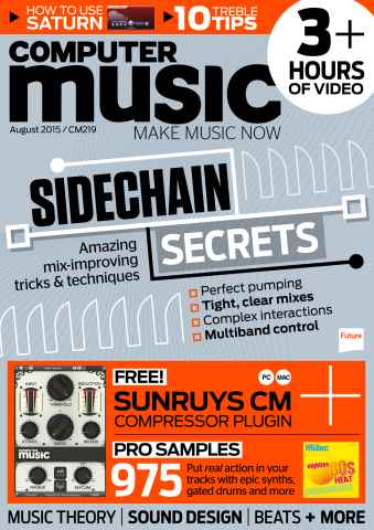 Computer Music issue August 2015