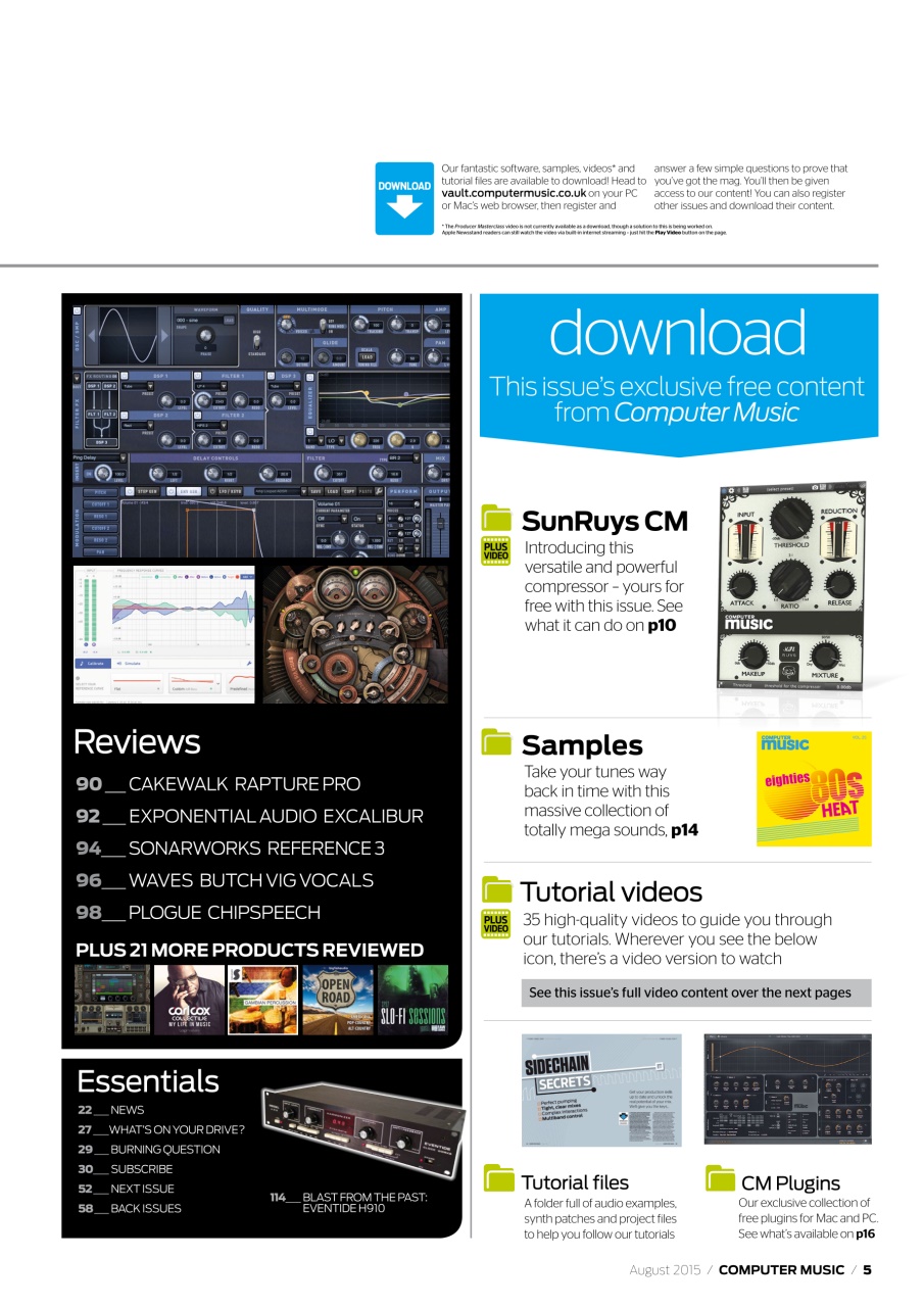 Computer Music Preview Pages