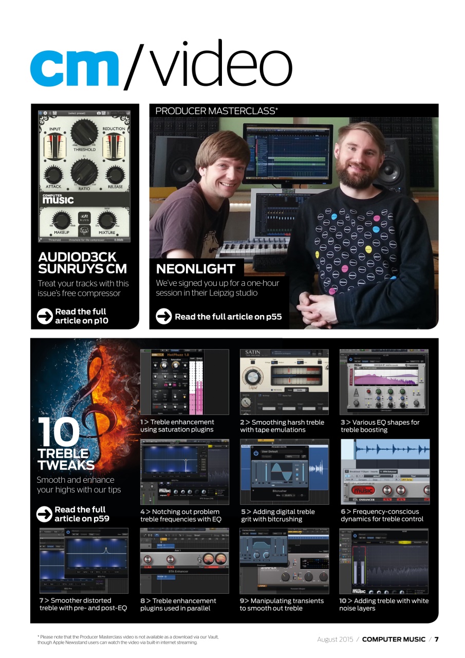 Computer Music Preview Pages