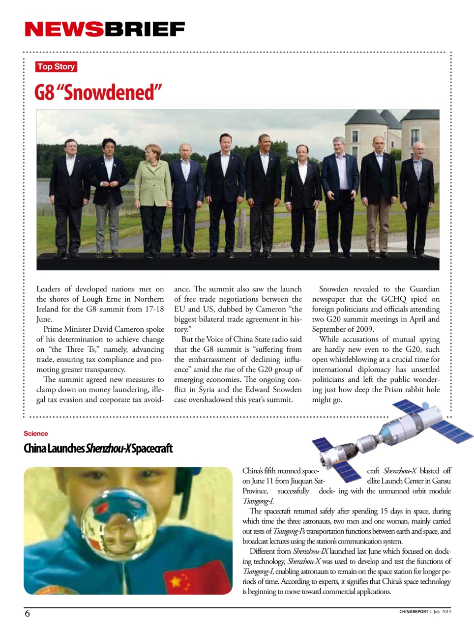 China Report Preview Pages