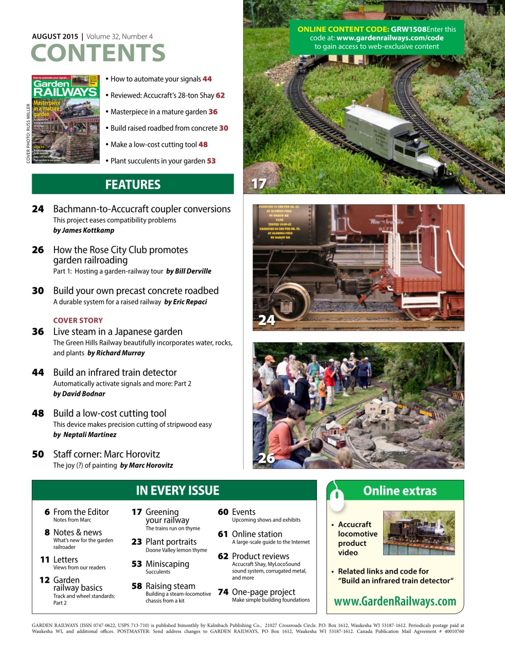 Garden Railways Preview Pages