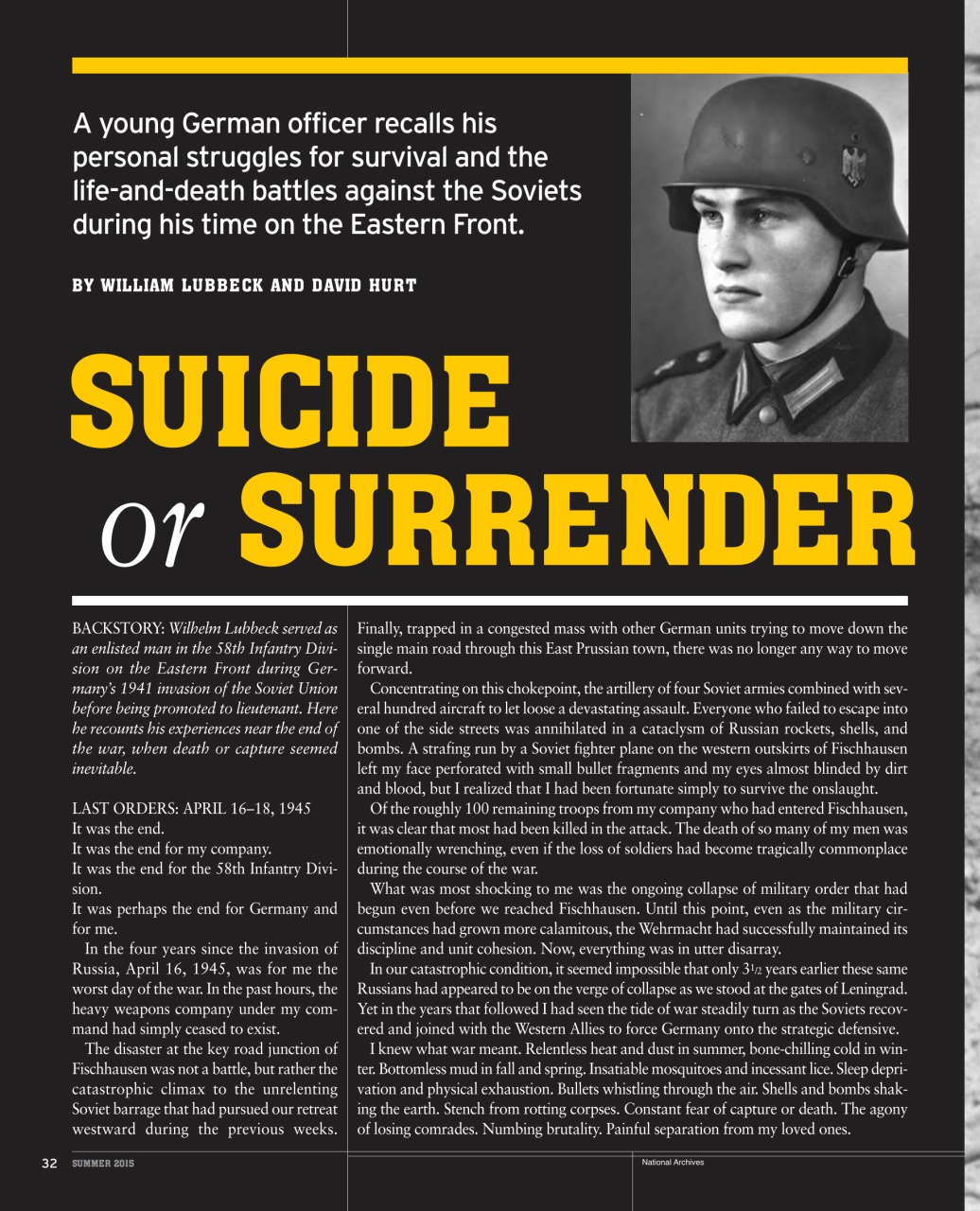 WWII Quarterly Preview Pages