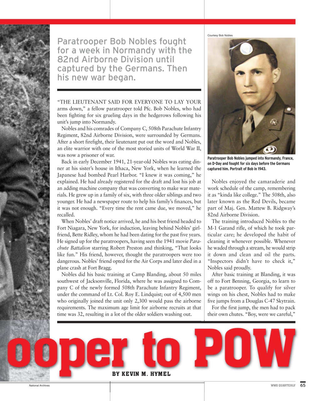 WWII Quarterly Preview Pages