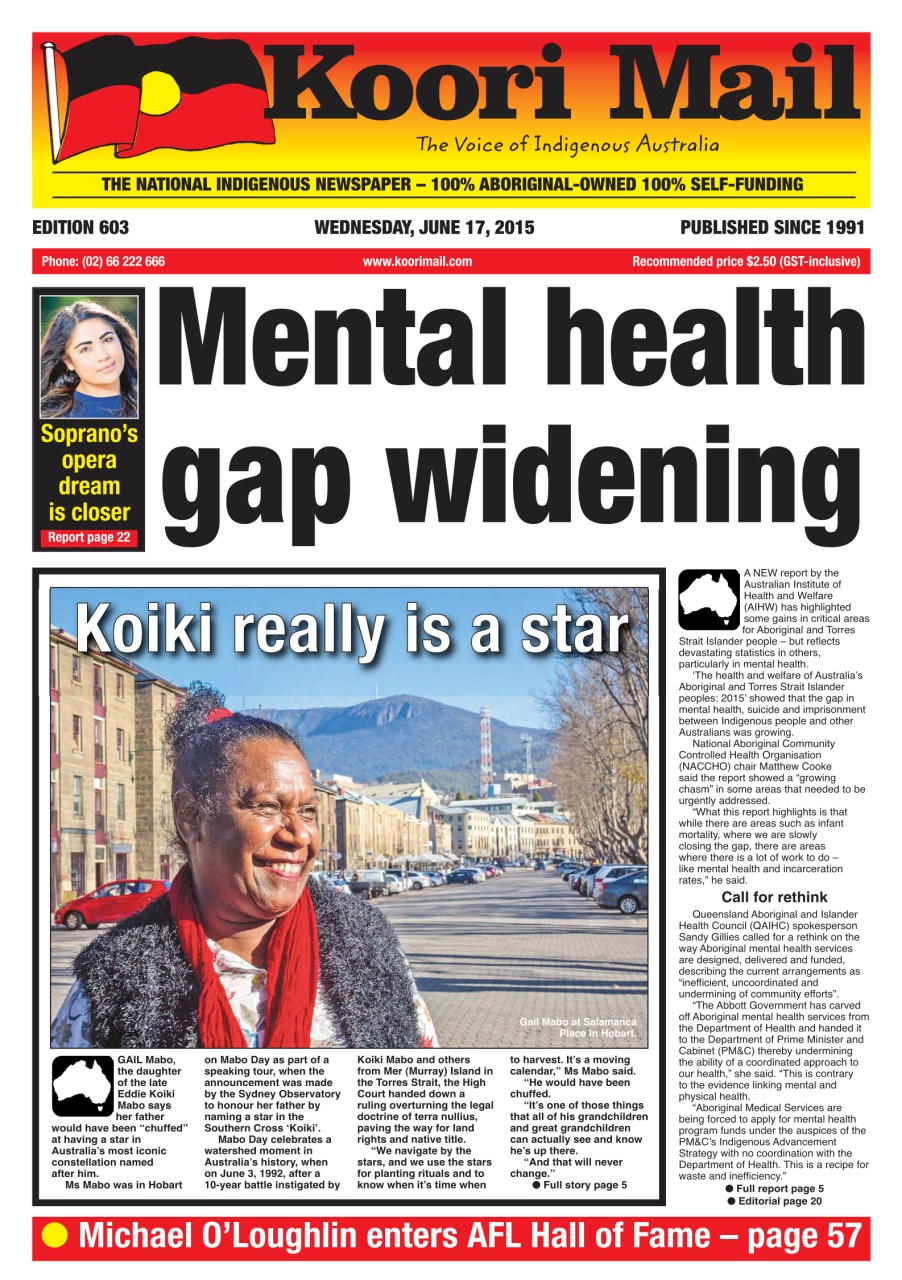 Koori Mail Preview Pages