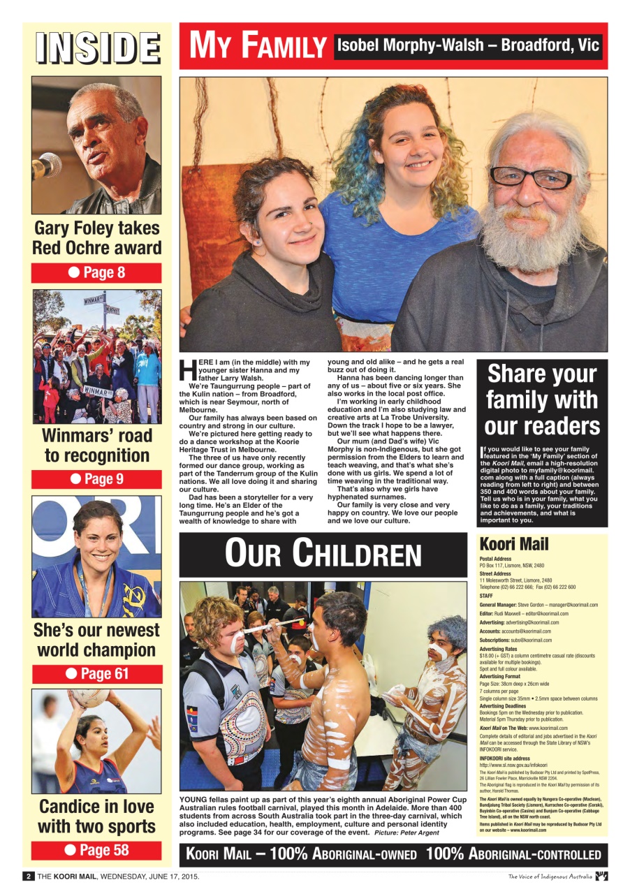 Koori Mail Preview Pages