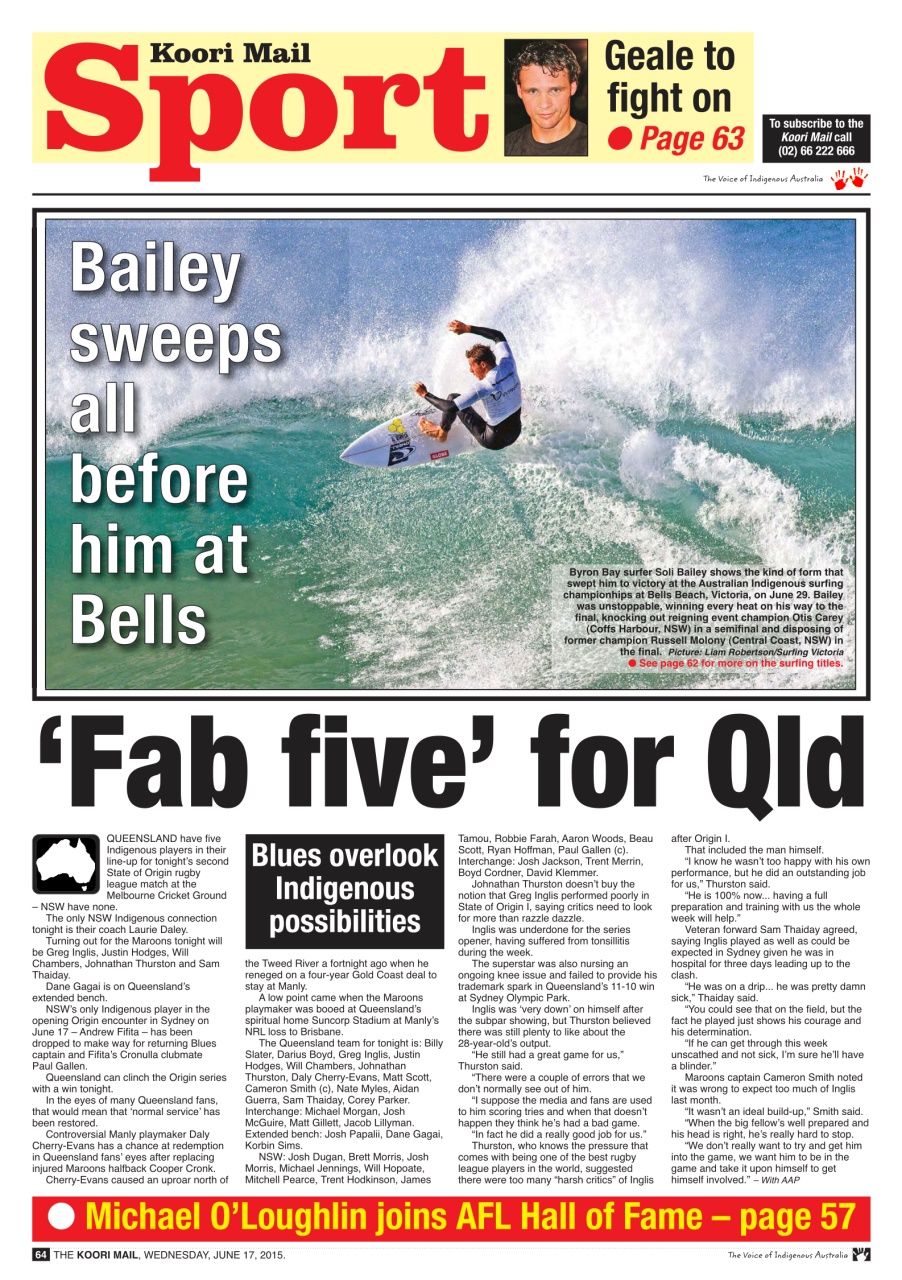 Koori Mail Preview Pages