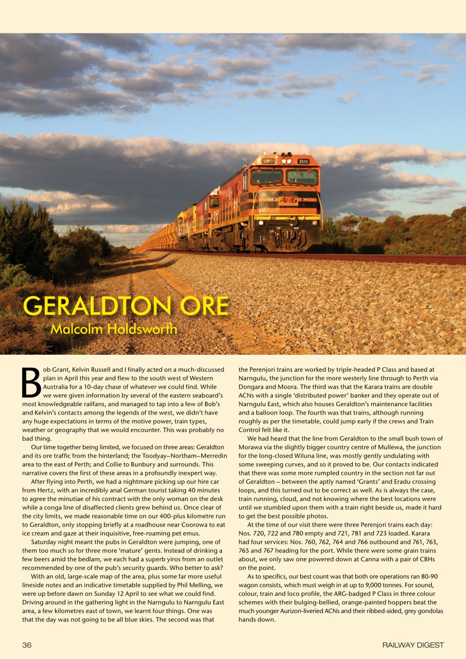 Railway Digest Preview Pages