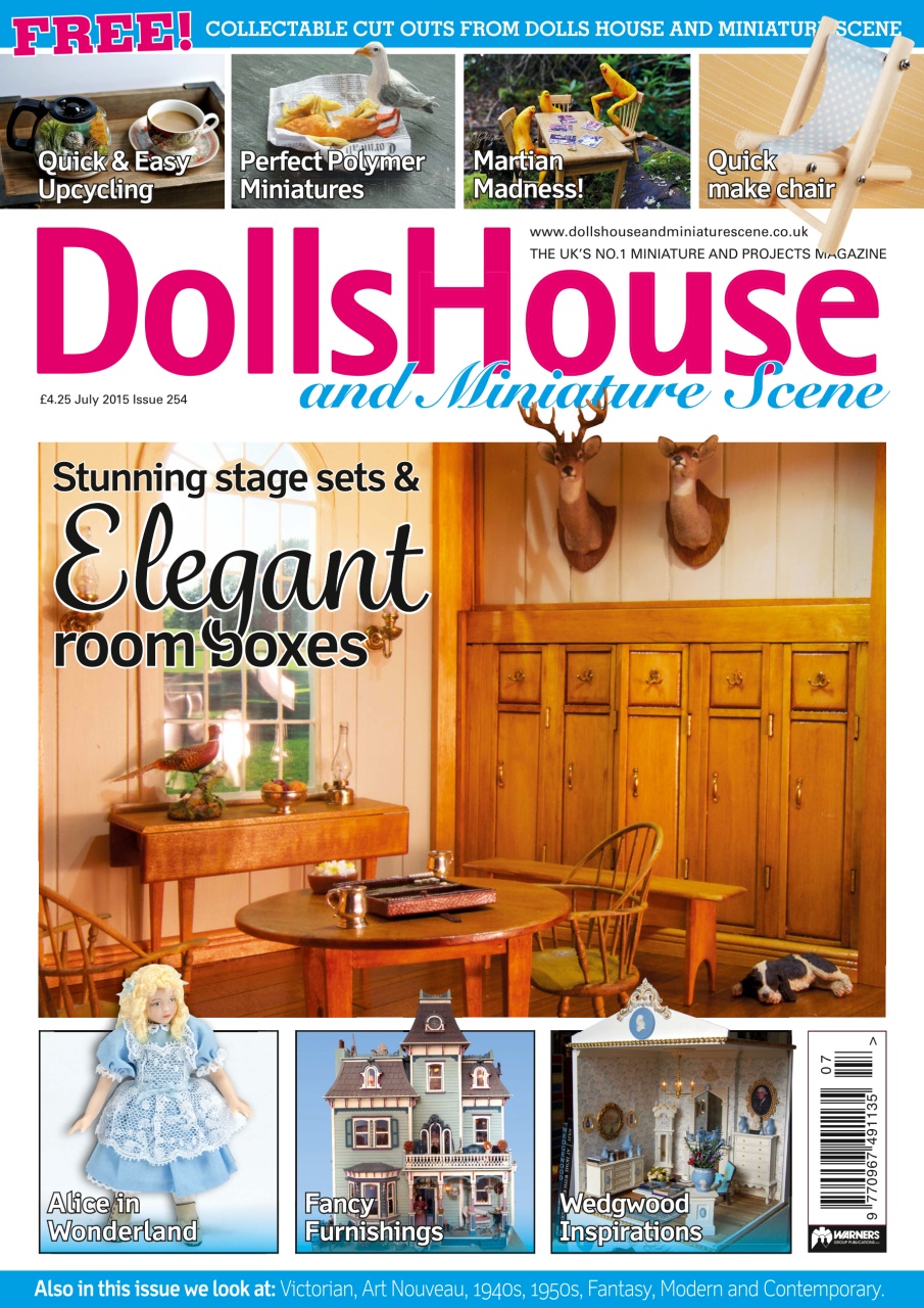 Dolls House and Miniature Scene Preview Pages