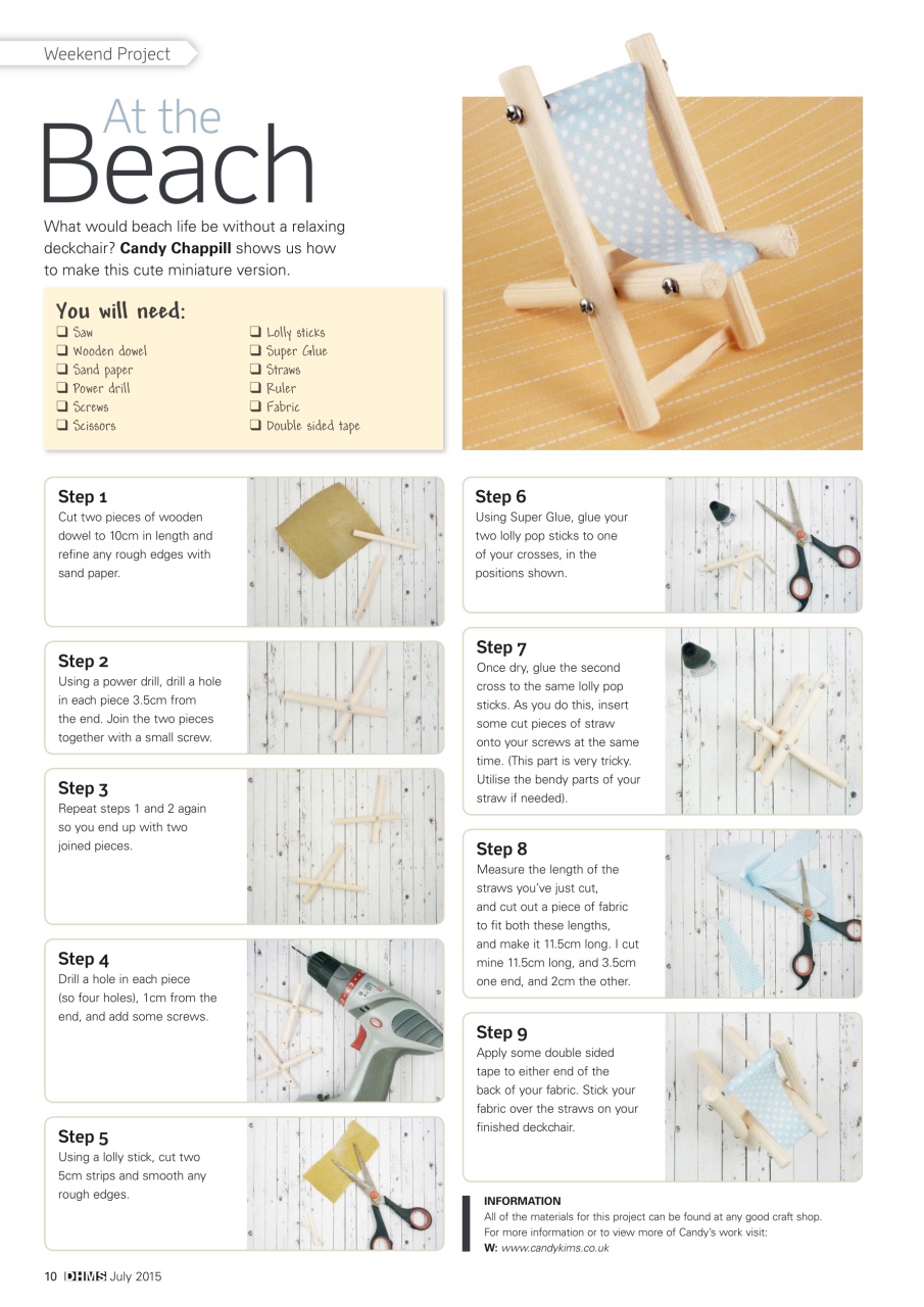 Dolls House and Miniature Scene Preview Pages