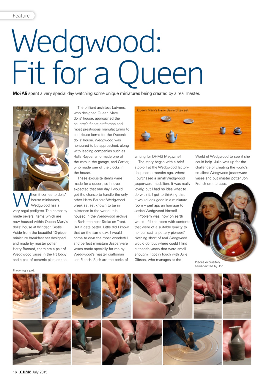 Dolls House and Miniature Scene Preview Pages