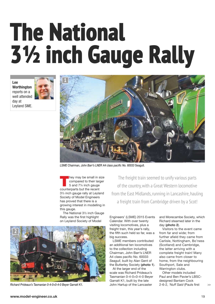 Model Engineer Preview Pages