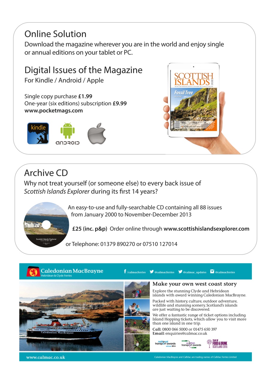 Scottish Islands Explorer Preview Pages
