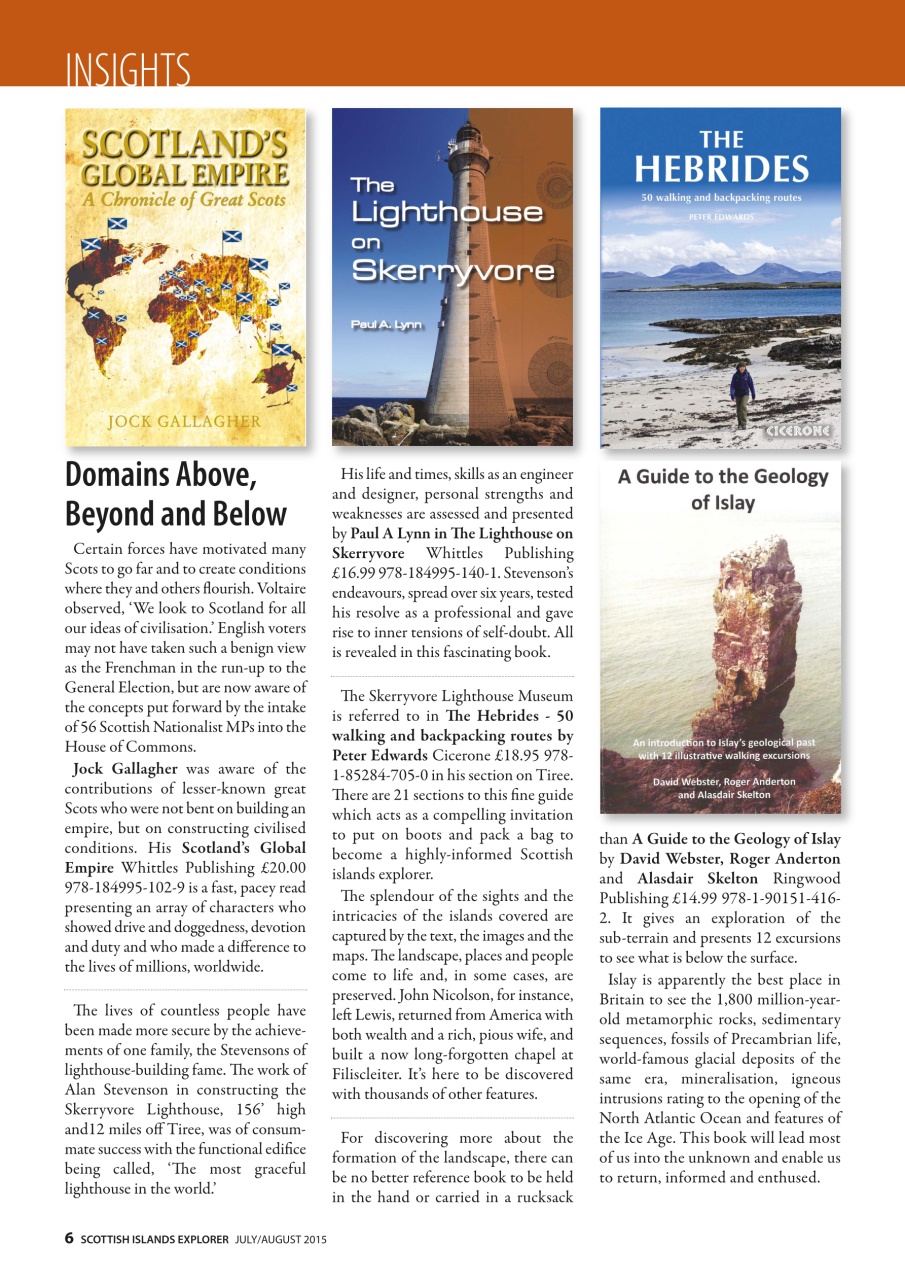 Scottish Islands Explorer Preview Pages