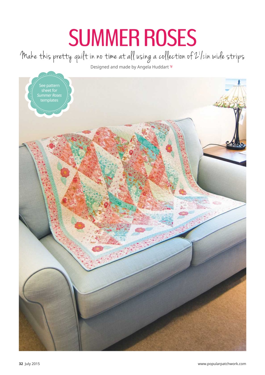 Popular Patchwork Magazine Preview Pages