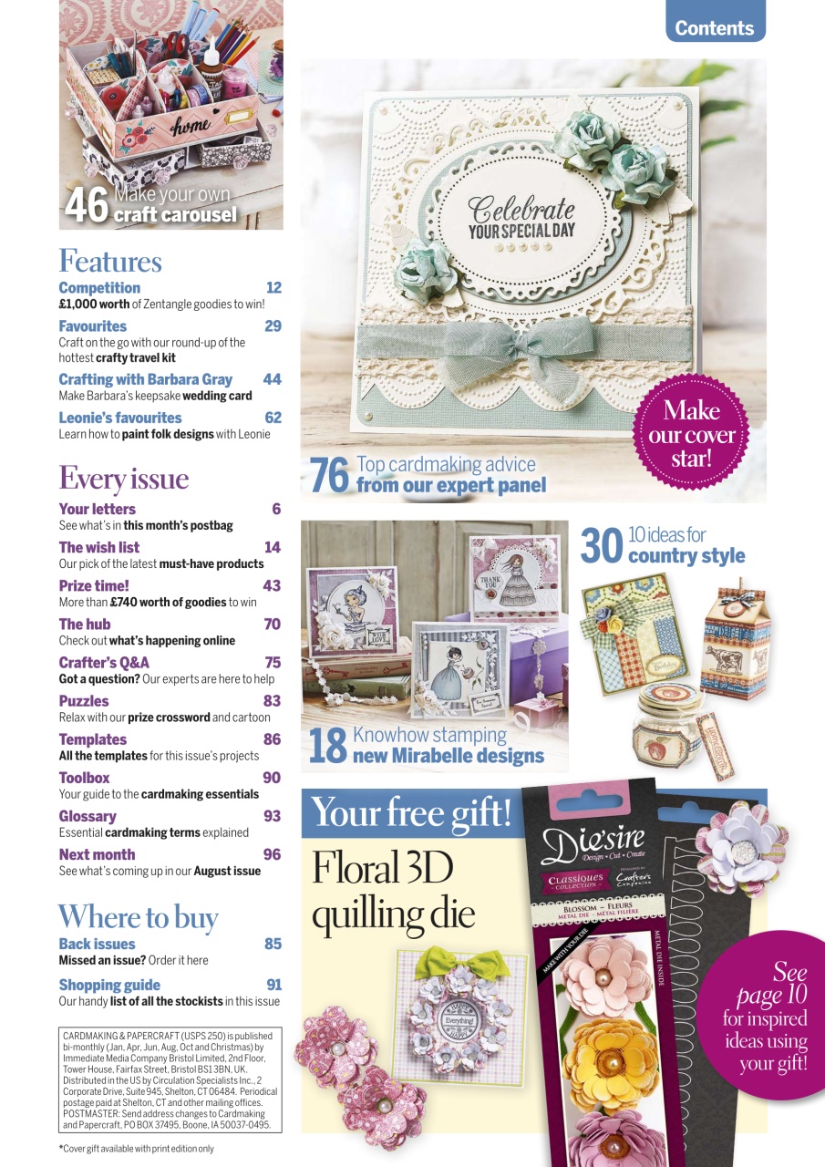 Cardmaking & Papercraft Preview Pages