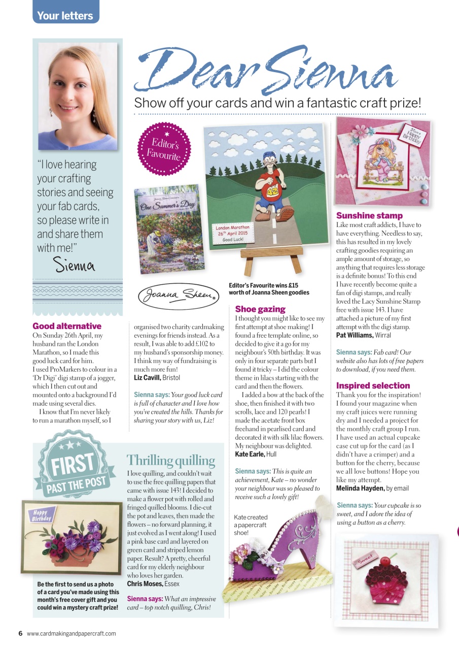 Cardmaking & Papercraft Preview Pages