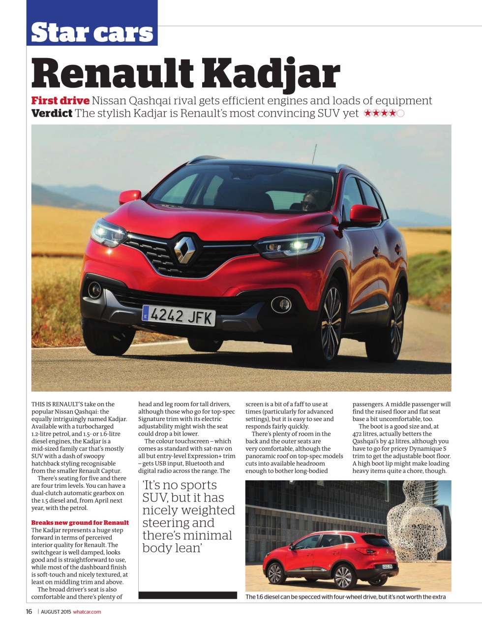 What Car? Preview Pages