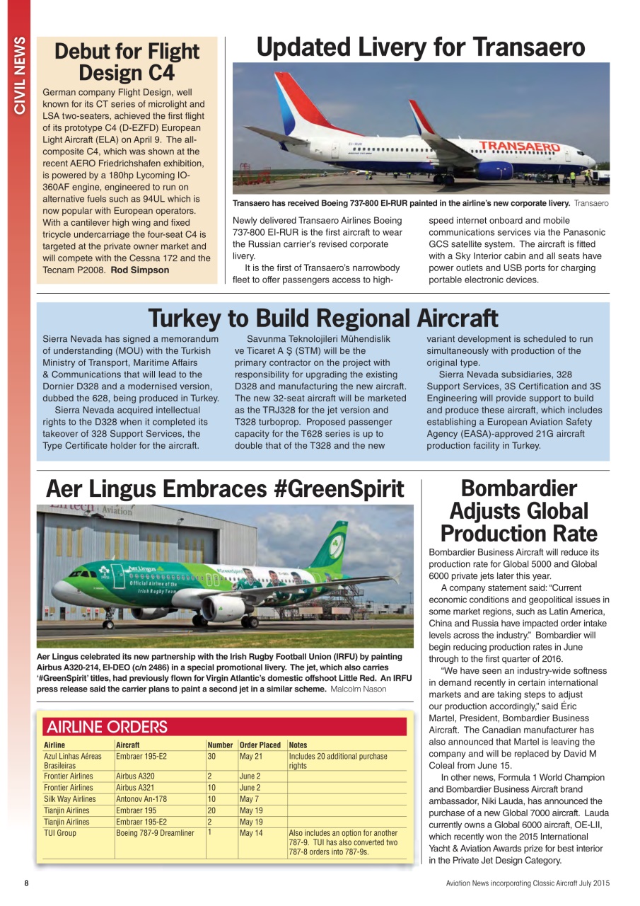 Aviation News Preview Pages