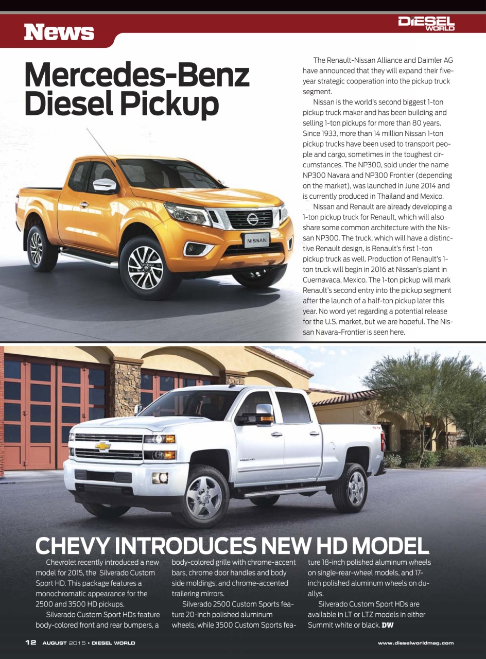 Diesel World Preview Pages